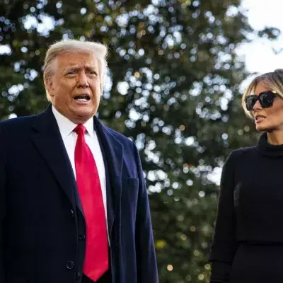 Donald und Melania Trump in Washington, D.C.