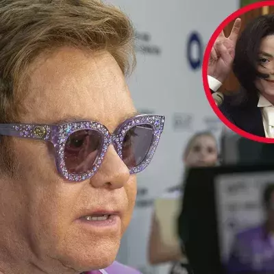 Elton John und Michael Jackson