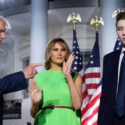 Joe Biden: Übler Seitenhieb gegen Donald Trumps Sohn Barron