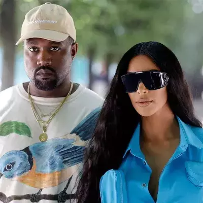 Kanye West und Kim Kardashian im Jahr 2019