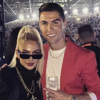 Rapperin Loredana und Fußballer Cristiano Ronaldo