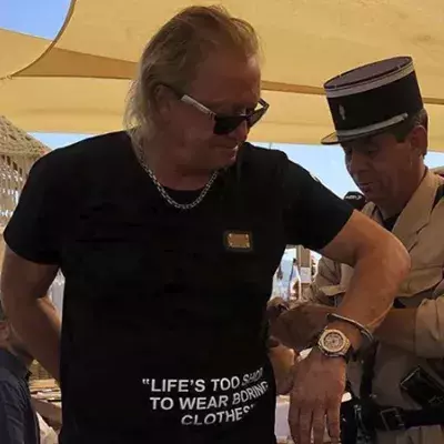 Robert Geiss wird verhaftet