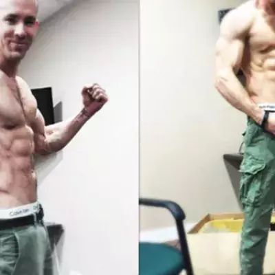 Ryan Reynolds trainiert hart 
