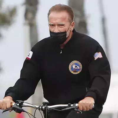 Arnold Schwarzenegger fährt gerne mit dem Rad
