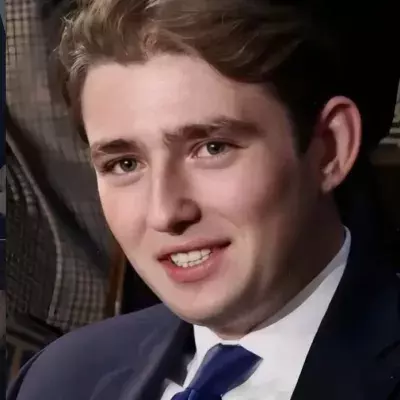 „Das passiert oft im Krieg“: Schickt Donald Trump wirklich Barron Trump in den Iran?