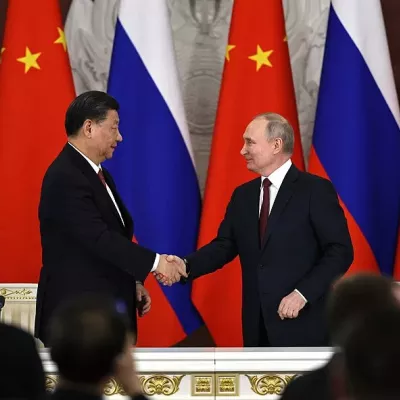 „dauerhafte gute Nachbarschaft“: Xi Jinping empfängt Putin kurz nach Trump in Peking
