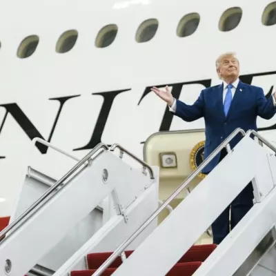 „Fliegendes Weißes Haus“: Trump zeigt seinen neuen Air Force One aus Katar