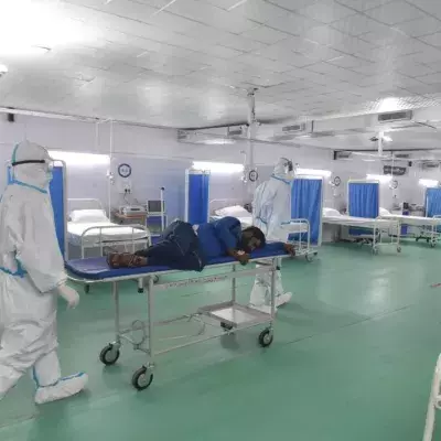 Die Betten auf der Intensivstation sind voll