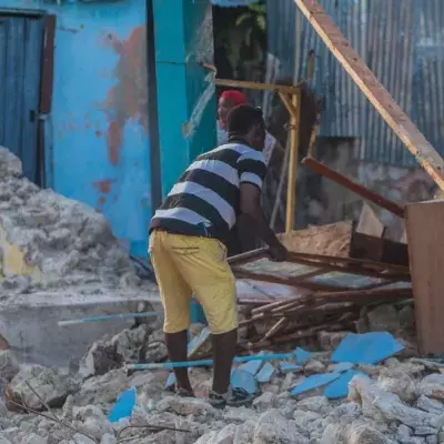 Haiti hat ein schweres Erdbeben erschüttert.