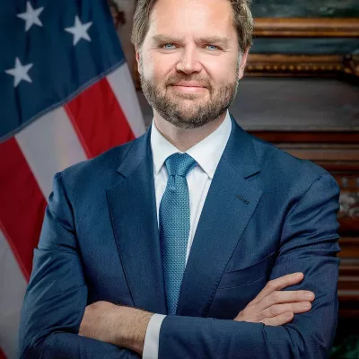 January 2025 Official Vice Presidential Portrait of JD Vance