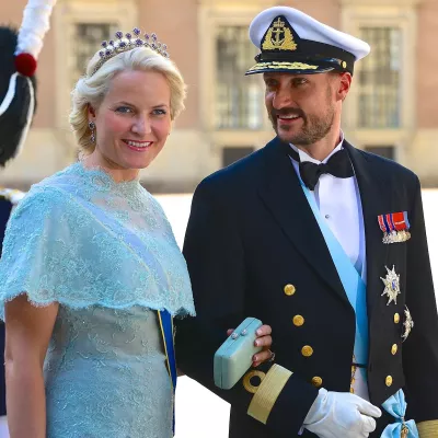 Mette-Marit av Norge & Haakon Magnus av Norge -2