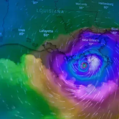 In New Orleans ist der Strom ausgefallen