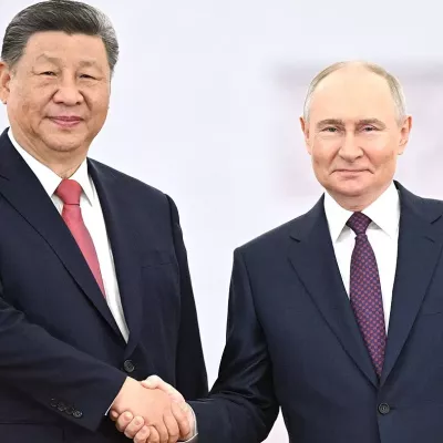 Xi Jinping and Vladimir Putin