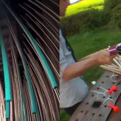 Er zündet 300 Raketen auf einmal