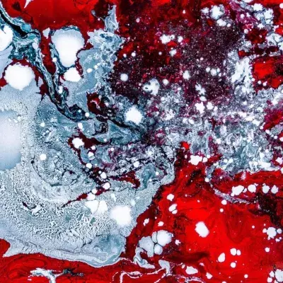 Blut auf Schnee