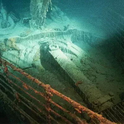 Das Wrack der Titanic