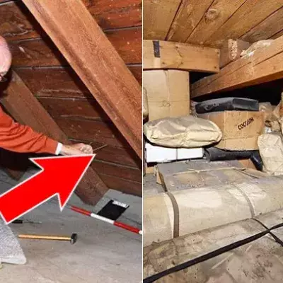 Er zieht auf dem Dachboden an einer Schnur und entdeckt einen Schatz von unschätzbarem Wert