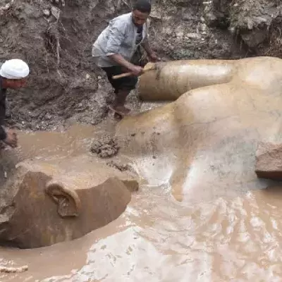 Antike Pharao-Statuen in Ägypten entdeckt