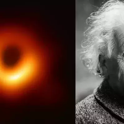 Das erste Foto von einem Schwarzen Loch zeigt, ob Albert Einstein recht hatte