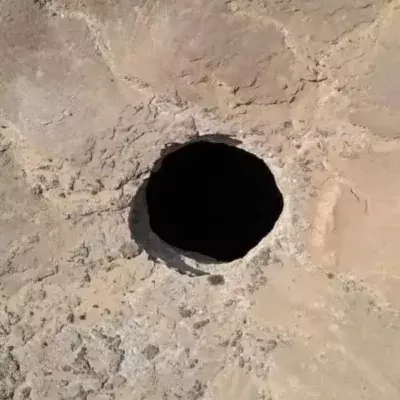 Jemen: "Brunnen zur Hölle" fasziniert die Geologen 