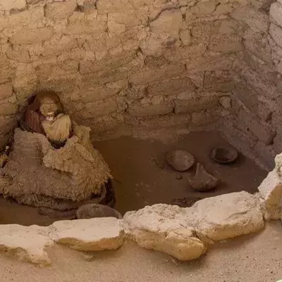 Schädel aus Peru