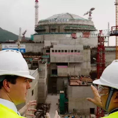 Taishan beim Bau