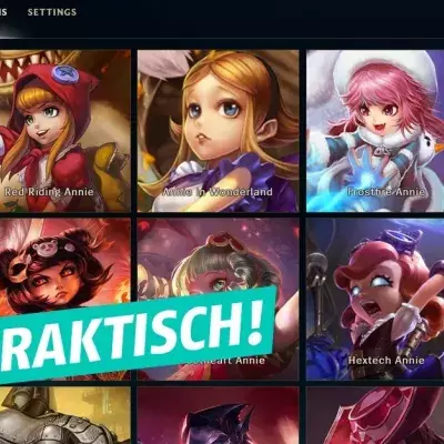 League of Legends: Mit dieser App wisst ihr, wie viele Skins ihr habt!