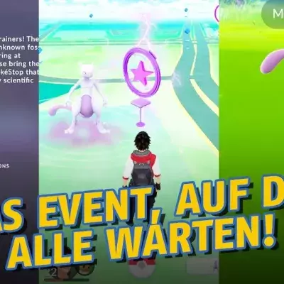 Pokémon GO: Spieler entwickelt perfektes Event für Mewtu