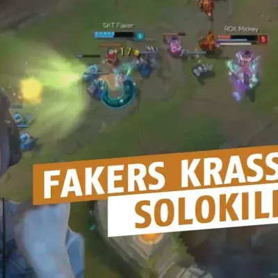 League of Legends: Faker beeindruckt uns erneut mit diesem LCK-Solokill