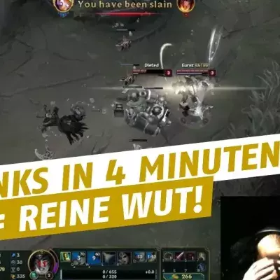 League of Legends: Der Preis des Ruhms! 4 Ganks in 4 Minuten auf Level 1