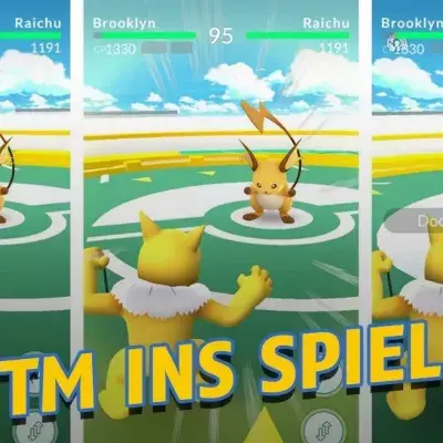 Technische Maschinen (TM) bei Pokémon: Bald auch bei Pokémon GO?