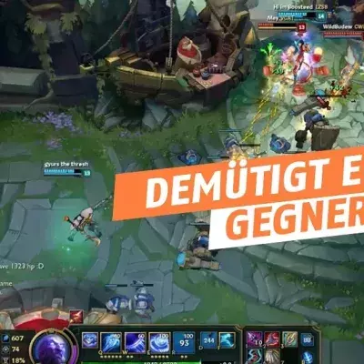 League of Legends: So divet ihr perfekt in den gegnerischen Brunnen