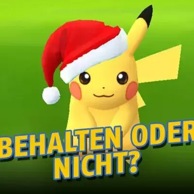 Pokémon GO: Pikachu mit Weihnachtsmütze dürfte bald begehrt sein