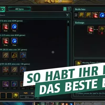 Championify: Die App, die euch immer den besten Build bei LoL beschert
