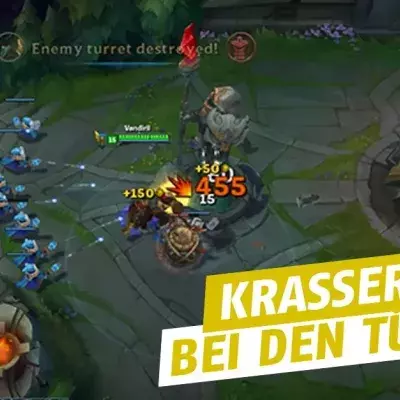 League of Legends: Gangplank kann den Türmen kritische Treffer verpassen