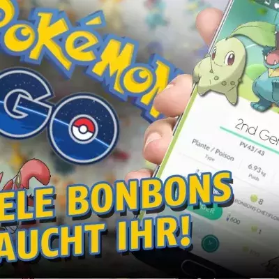 Pokémon GO: Wieviele Bonbons braucht ihr, um Pokémon der zweiten Generation weiterzuentwickeln?