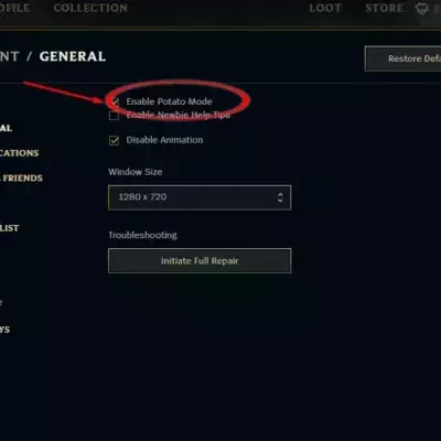 League of Legends: Eine Option im neuen Client lässt das Spiel auf alten PCs flüssiger laufen