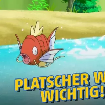 Pokémon Sonne und Mond: Die Attacke Platscher könnte noch wichtig werden