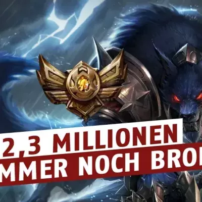 League of Legends: Der Spieler mit 2,3 Millionen Meisterschaftspunkten auf Warwick ist immer noch Bronze 2...