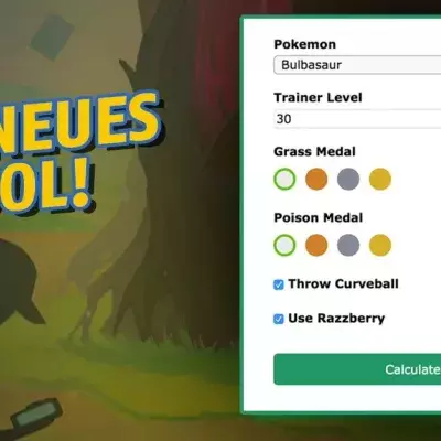 Pokémon GO Hub präsentiert ein neues Tool zum optimierten Fangen