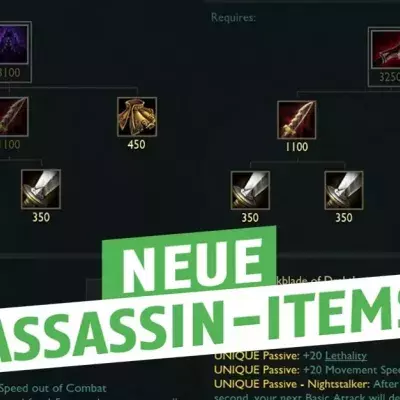 League of Legends: Präsentation der neuen Assassin-Objekte