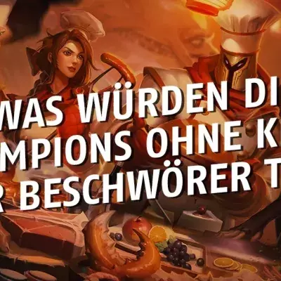 League of Legends: Was würden die Champions ohne Kluft der Beschwörer tun?