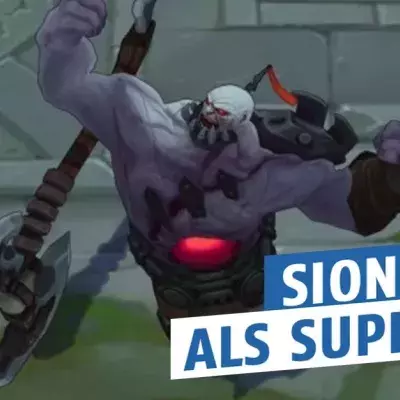 League of Legends: Sion trollt als Support schlechter als man denkt