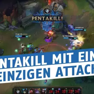 League of Legends: Mit nur einer einzigen Attacke! Jhin landet einen beeindruckenden Pentakill