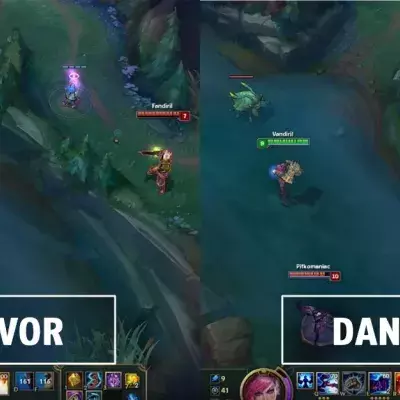League of Legends: Riven kann mit seinem E Mauern überwinden