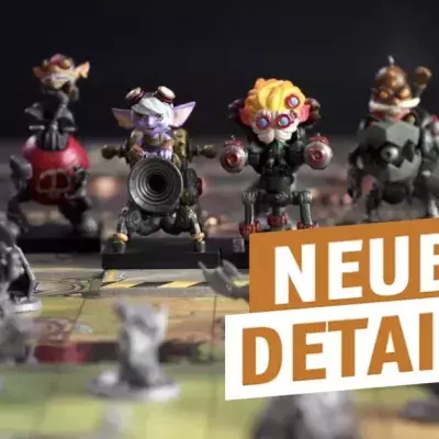 Mechs vs. Minions: Neue Infos zum LoL-Gesellschaftsspiel!