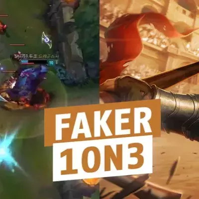 League of Legends: Faker siegt locker im 1on3 mit Xin Zhao