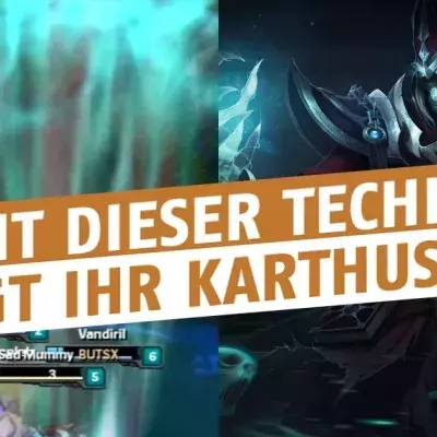 League of Legends: Mit dieser Technik dodgt ihr Karthus’Ulti