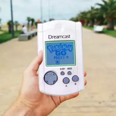 Pokémon GO: Pokémon auf der Dreamcast VMU?