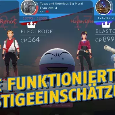 Pokémon Go: Welche Rolle hat das Prestige in Arenen?